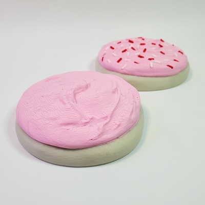 zucker plätzchen buttermilch glasur köstlich nachspeisen kekse süßigkeiten leckereien backen gebacken bäckerei abspielen spielhaus kinder requisiten anzeige 3d print model - Mito3D