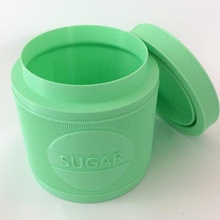 sugar jar pot can home 3d print model - Mito3D
