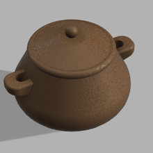 sugar pot home containers lidded jar container 3d print model - Mito3D