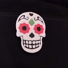 sugar skull fashion day dead halloween mexican accessories 3d print model - Mito3D