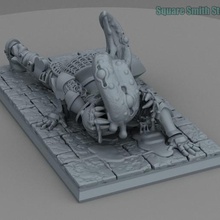Anzug Rüstung imitieren Kunst d&d mimic Kreatur monster 28 dungeons dragons 3d print model - Mito3D