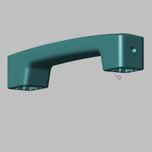 suitcase handle home grip 3d print model - Mito3D