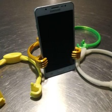mobil tutucu gadget seyyar cep telefonları dikey yatay 3d baskı pla özveri eller destek 3d print model - Mito3D