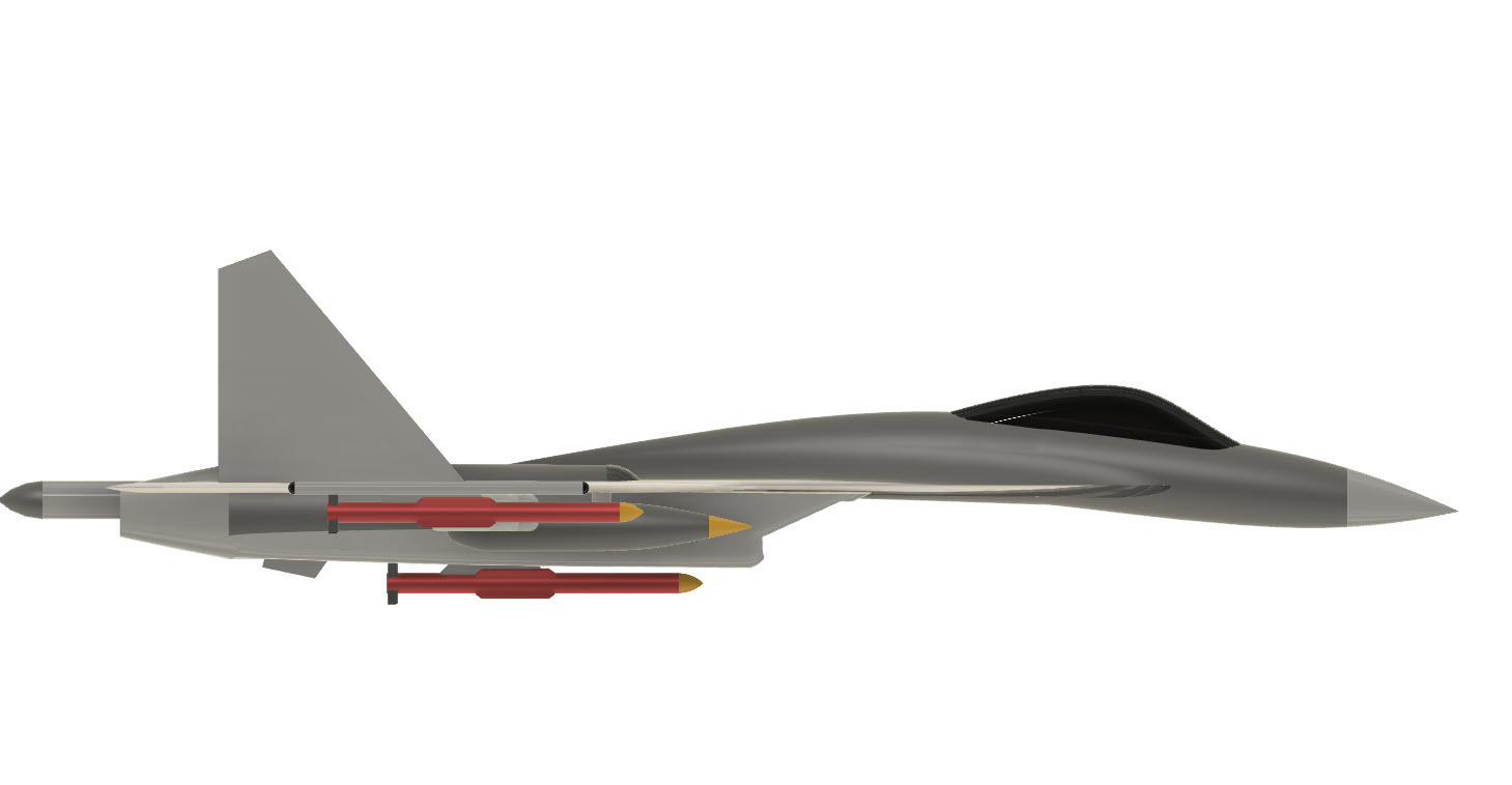 Sukhoi su 35 cy Oyuncak Modell 3d Lence cnc 3dpri nter 3D print model - Mito3D