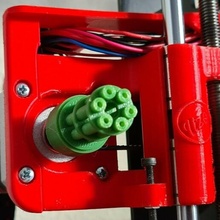 solfattore motore albero printer3d accessorio fissazione solfato x axis 3d print model - Mito3D