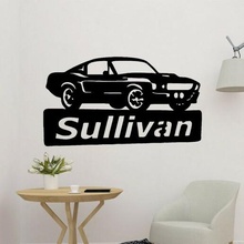 sullivan car icon wall decor 2d auto art 3d print model - Mito3D