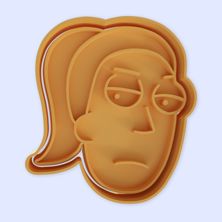 summer smith cookie cutter kitchen food drink animated series without support low poly art cartoon 3d print model - Mito3D