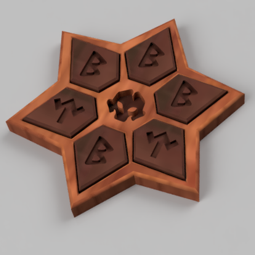 summoners war runes 3D print model - Mito3D