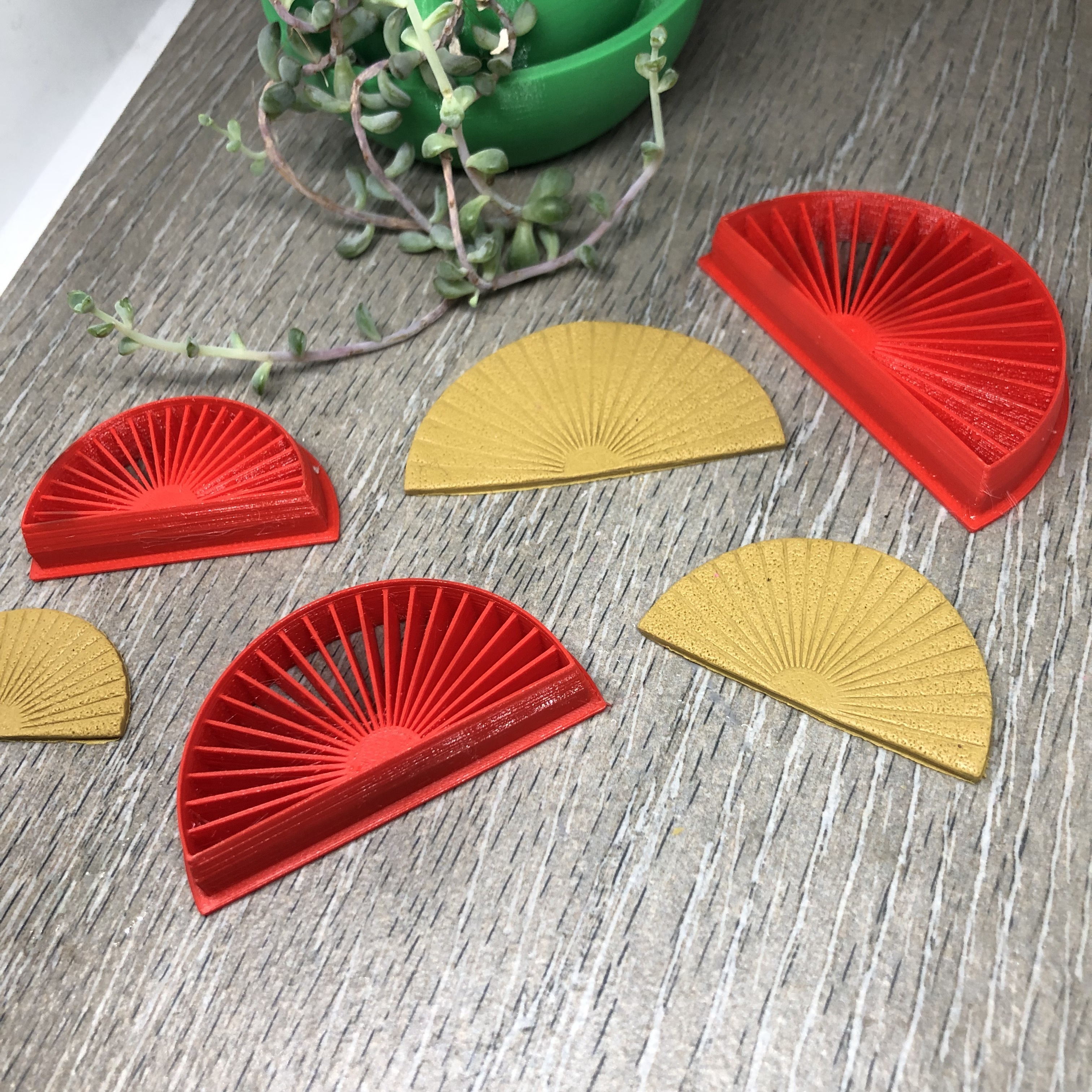 Soleil argile coupeur polymère outil 3D print model - Mito3D