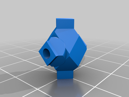 Güneş küboid çekirdek Rubik Rubiks küp bulmacalar 3d print model - Mito3D