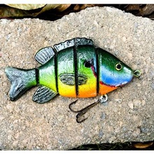 sun fish swimbait lure tool fishing 3d print model - Mito3D