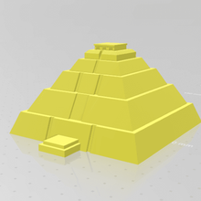 güneş Piramidi Meksika piramide del sol mini modeli teotihuacan piramit arquelogy 3dmodel minyatür miniaturemodel 3d print model - Mito3D