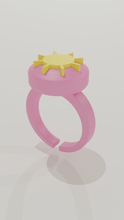 sun ring sun ring toy  3d print model - Mito3D