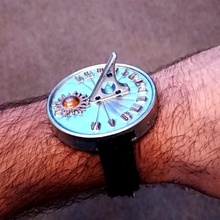 sun watch jewelry dial clock nsfw 3d print model - Mito3D