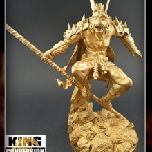 Sol wu kong jogos Sunwukon macaco rei oriental samurai coleção arte varius 3d print model - Mito3D