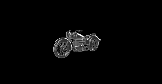 Sonnenstrahl s7 1954 moto Motorrad Motor Fahrrad le la motorrad 3d print model - Mito3D