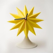 sunburst tabletop clock home 3d print model - Mito3D