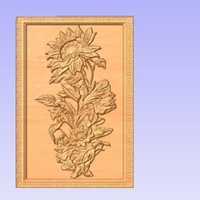 de girasol varios la planta flor cnc el alivio 3d 3d print model - Mito3D
