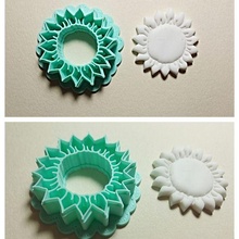 girassol polímero argila cortador conjunto joalheria cortadores Argila argolas suprimentos artesanato 3d print model - Mito3D