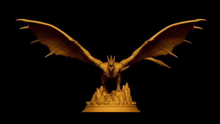 sunfyre - house of dragons art vhagar dragon game thrones drag n modelo 3d impresi miniatura fantas a coleccionable decoraci arte escultura ficci pica personaje de serie diseño creativo 3d print model - Mito3D