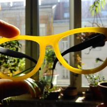óculos de sol a moda 3d print model - Mito3D