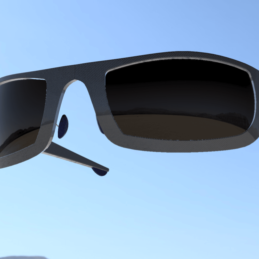 sunglasses fashion 3D print model - Mito3D