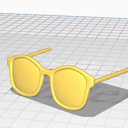 Güneş gözlüğü 3D print model - Mito3D