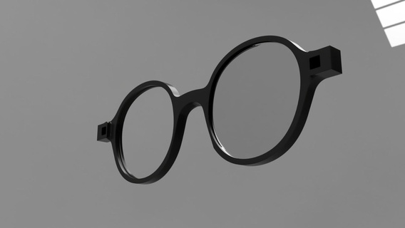 occhiali sole sandman lgr 3d print model - Mito3D