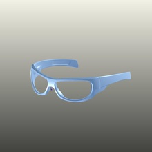 sunglasses sport sports glasses fashion 3d print model - Mito3D