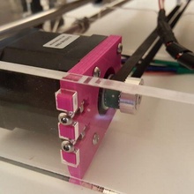 sunhokey prusa i3 - y-axis stepper mount tool 3d printer parts 3d print model - Mito3D