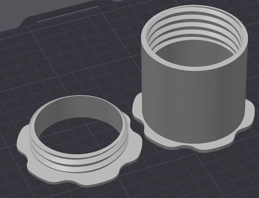 sunlu ams hafif adaptör küçük delik makaralar araçlar 3d print model - Mito3D