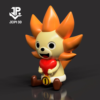 ensolarado kun 1 peça go chibi personagem anime Mugiwara Mugiwaras luffy sanji francamente cair nami Robin buggy 3d print model - Mito3D