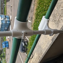 parasol titular casa sombrilla de verano balcón al aire libre 3d print model - Mito3D