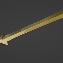 sunslayer game sword assassinscreed weapon origin anubis 3d print model - Mito3D