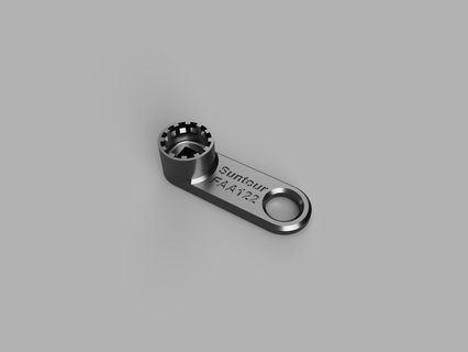suntour Suspension Gabel Deckel Entferner Werkzeug Fahrrad Radfahren Schlüssel 3d print model - Mito3D