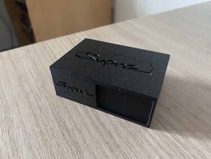 súper caja toyota supra 3d print model - Mito3D