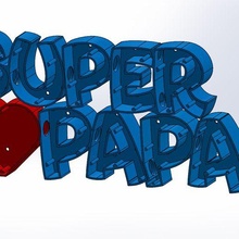 Super hell Papa 3d print model - Mito3D