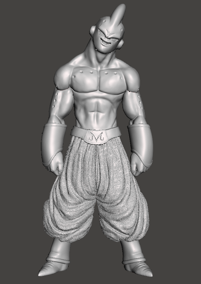 super buu ready to print game goku vegetta gohan cell dragon ball z broly 3d print model - Mito3D