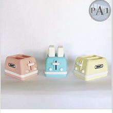 super cute retro toaster soap dish 3d print model - Mito3D