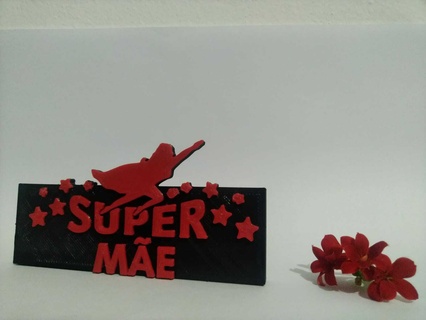 Super Super Mama dia Mutter Mutter Mütter Super Mama Super 3d print model - Mito3D