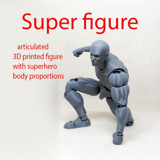 Super Zahl 3D print model - Mito3D