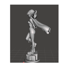 Süper kız oyun oyuncak eğlence şekil 3d print model - Mito3D