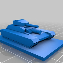 super pesante serbatoio combattimento carri armati 1300 5mm ww2 giocattolo 3d print model - Mito3D