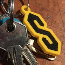 super keychain various hanger kaychain keychains keys 3d print model - Mito3D