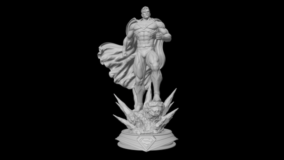 super homme super homme Superman 3d print model - Mito3D