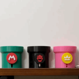 super mario bowser humor luz luminária fofa ikea brinquedo decoração casa Holofote criativo único interruptor Nintendo 3d print model - Mito3D