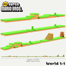 super Mario bros 1 parete mensola 3d print model - Mito3D