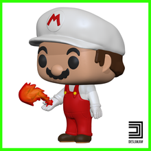 super Mario bros fuoco nintendo funko pop gioco luigi uomo Ragno naruto Drago palla demone assassino netflix flessibile 3d print model - Mito3D