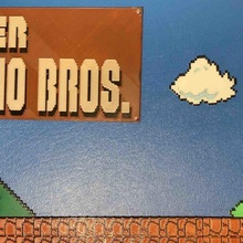 Super Mario Brüder Sprite Karte Pixel Kunst 3d print model - Mito3D