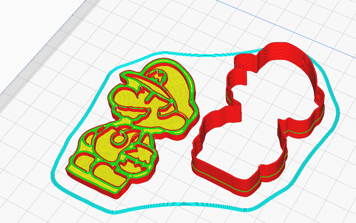 super mario biscoito cortador 3D print model - Mito3D